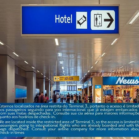 Tryp By Wyndham Sao Paulo Airport - Hotel De Transito Terminal 3 -Lado Ar - Area Restrita A Passageiros Ja Embarcados - Piso 1 กัวรูยุส ภายนอก รูปภาพ