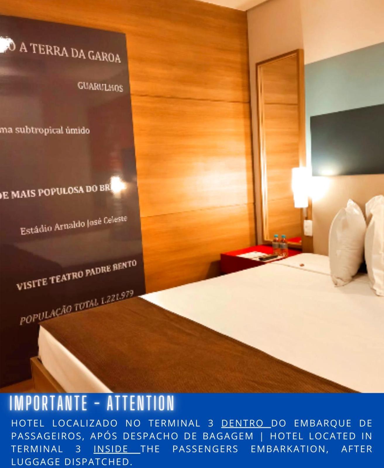 Tryp By Wyndham Sao Paulo Airport - Hotel De Transito Terminal 3 -Lado Ar - Area Restrita A Passageiros Ja Embarcados - Piso 1 กัวรูยุส ภายนอก รูปภาพ