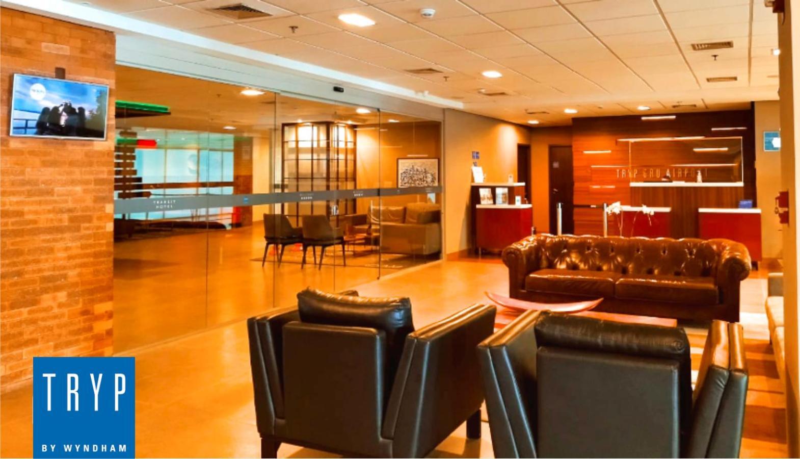 Tryp By Wyndham Sao Paulo Airport - Hotel De Transito Terminal 3 -Lado Ar - Area Restrita A Passageiros Ja Embarcados - Piso 1 กัวรูยุส ภายนอก รูปภาพ