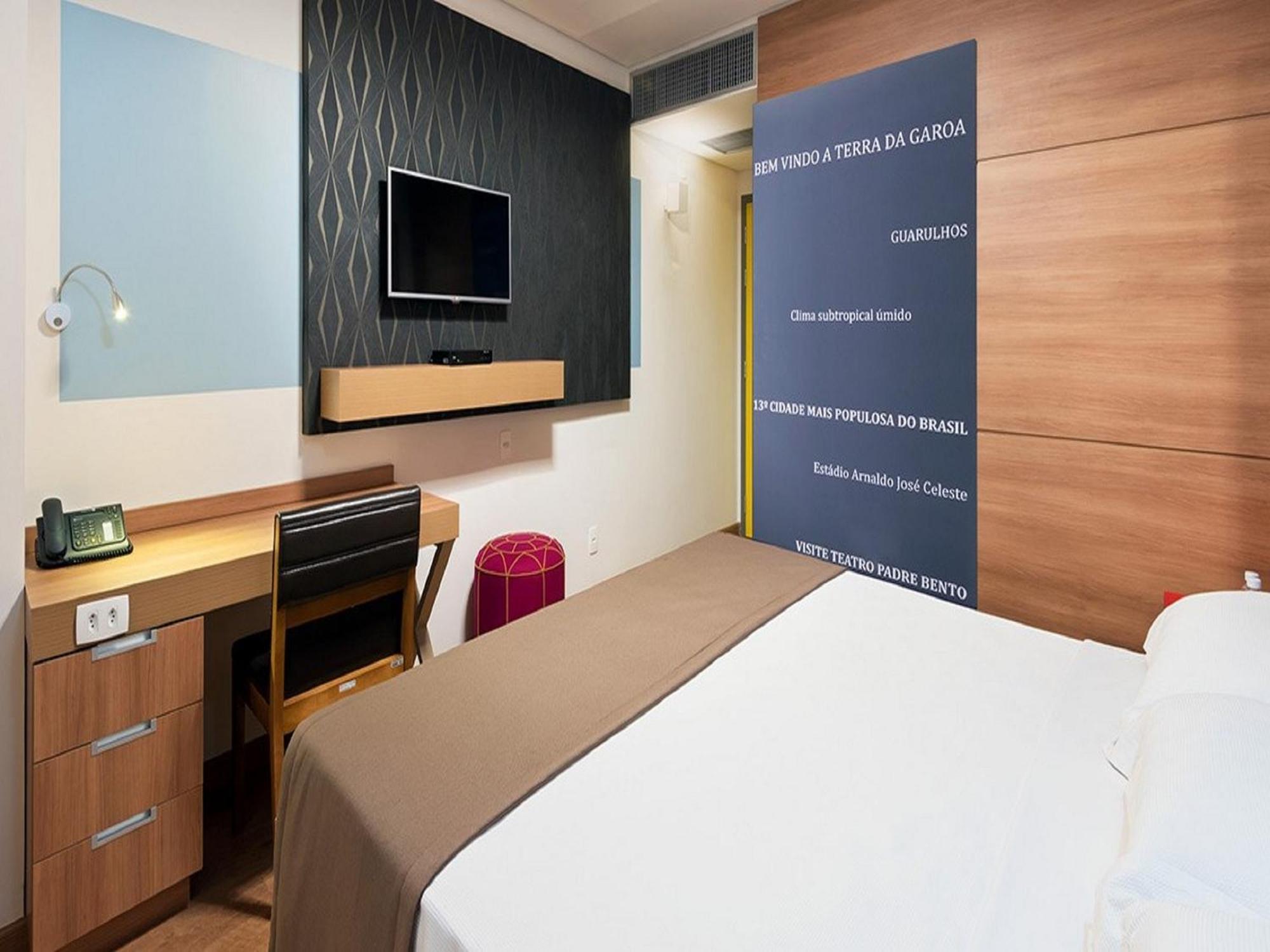 Tryp By Wyndham Sao Paulo Airport - Hotel De Transito Terminal 3 -Lado Ar - Area Restrita A Passageiros Ja Embarcados - Piso 1 กัวรูยุส ภายนอก รูปภาพ