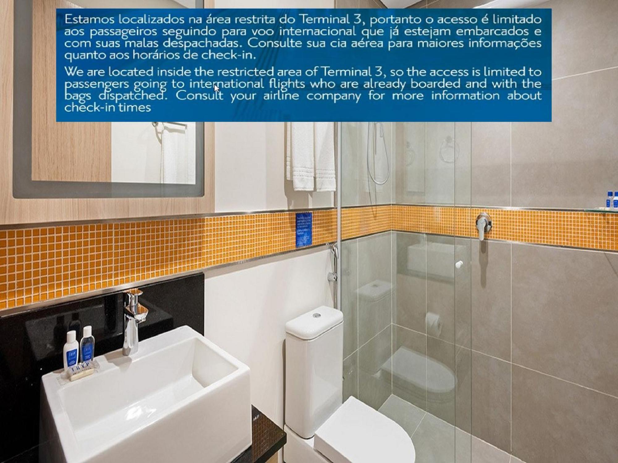 Tryp By Wyndham Sao Paulo Airport - Hotel De Transito Terminal 3 -Lado Ar - Area Restrita A Passageiros Ja Embarcados - Piso 1 กัวรูยุส ภายนอก รูปภาพ