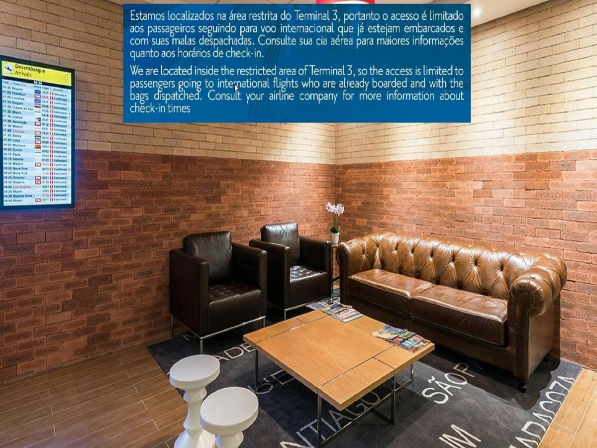 Tryp By Wyndham Sao Paulo Airport - Hotel De Transito Terminal 3 -Lado Ar - Area Restrita A Passageiros Ja Embarcados - Piso 1 กัวรูยุส ภายนอก รูปภาพ