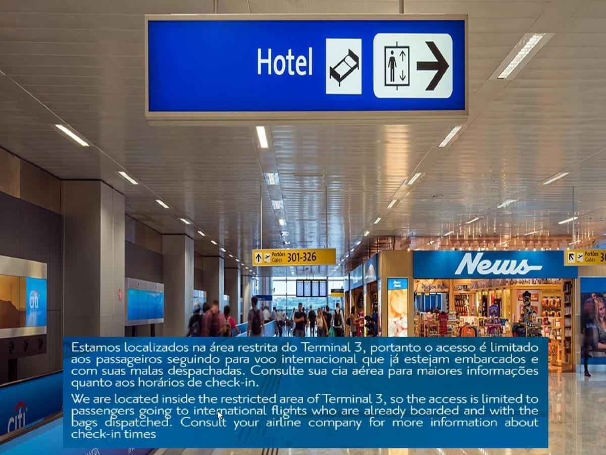 Tryp By Wyndham Sao Paulo Airport - Hotel De Transito Terminal 3 -Lado Ar - Area Restrita A Passageiros Ja Embarcados - Piso 1 กัวรูยุส ภายนอก รูปภาพ