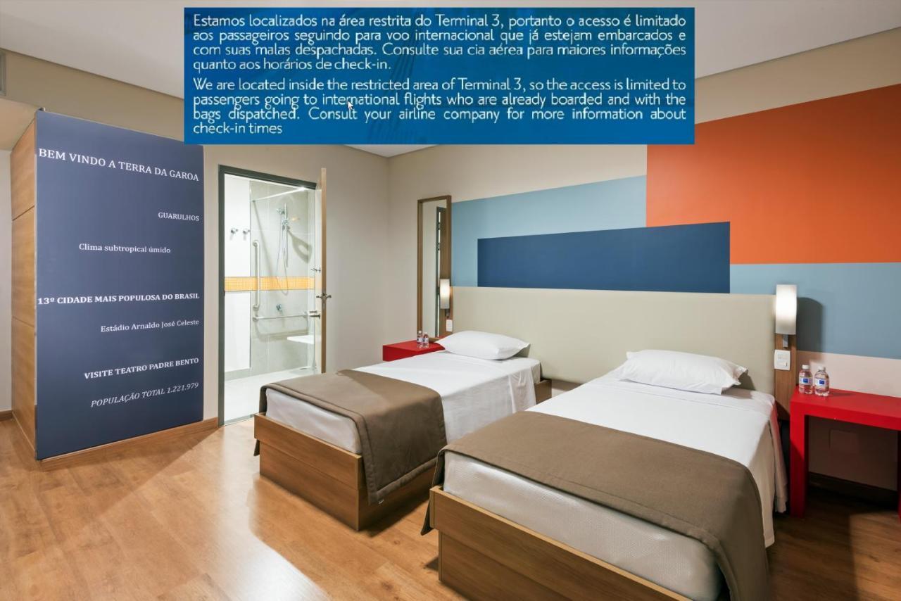 Tryp By Wyndham Sao Paulo Airport - Hotel De Transito Terminal 3 -Lado Ar - Area Restrita A Passageiros Ja Embarcados - Piso 1 กัวรูยุส ภายนอก รูปภาพ